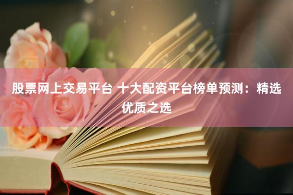 股票网上交易平台 十大配资平台榜单预测：精选优质之选