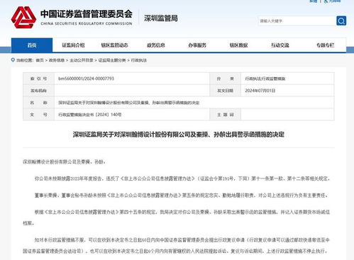 v观财报 st易瑞微等6公司未按期披露年报被警示